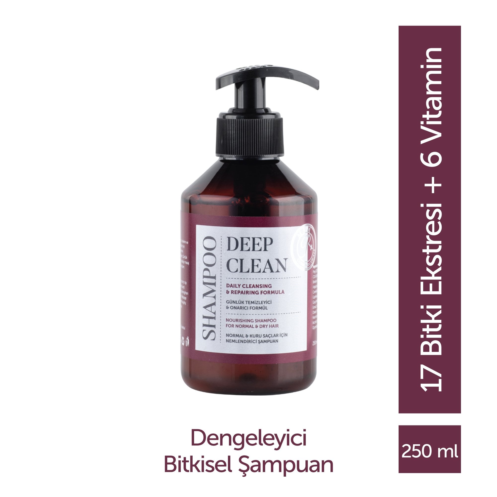 MFM Deep Clean Onarıcı Bakım Şampuanı - 250 ml