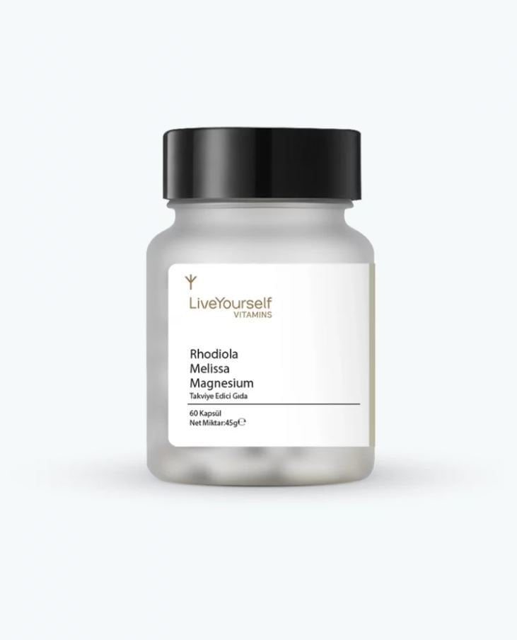 Live Yourself Vitamins Rhodiola Melissa Magnesium (60 Kapsül)
