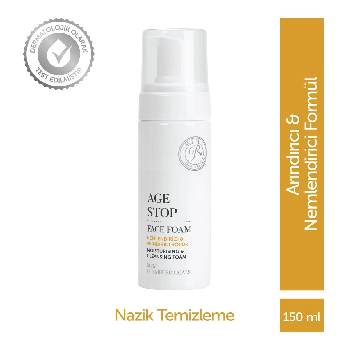 MFM Age Stop Face Foam (Yüz Temizleme Köpüğü) - 150 ml