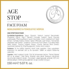 MFM Age Stop Face Foam (Yüz Temizleme Köpüğü) - 150 ml
