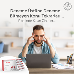 MFM Z.K 200 Amerikan Ginsengi, NADH, DHA, Vitamin ve Çinko İçeren Takviye Edici Gıda (Cereboost, NADH, DHA)  - 30 Kapsül