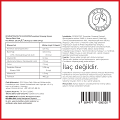 MFM Z.K 200 Amerikan Ginsengi, NADH, DHA, Vitamin ve Çinko İçeren Takviye Edici Gıda (Cereboost, NADH, DHA)  - 30 Kapsül