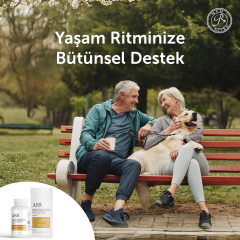 MFM AS5 Rodiola, Çin Geveni (Astragalus Membranaceus), Drococephalum Moldavica, NADH ve L-Sitrulin İçeren Takviye Edici Gıda - 30 Bitkisel Kapsül