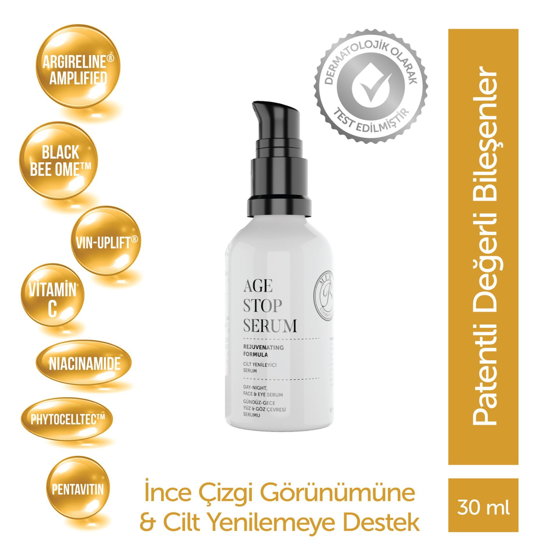 MFM Age Stop Yaşlanma Karşıtı (Anti Aging) Serum - 50 ml