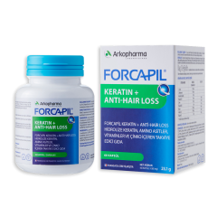 Arkopharma Forcapil® Keratin + Anti Hair Loss 60 Kapsül