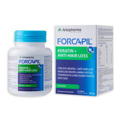Arkopharma Forcapil® Keratin + Anti Hair Loss 60 Kapsül