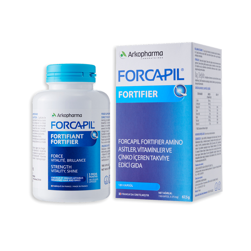 Arkopharma Forcapil® Fortifier Hair & Nails 180 Kapsül