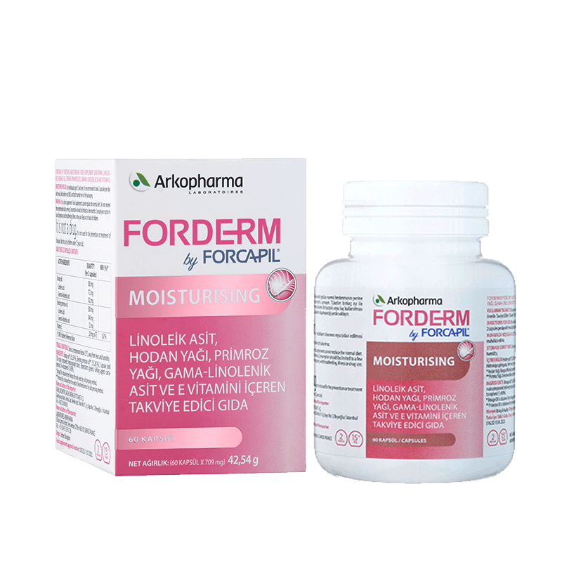 Arkopharma Forderm by Forcapil® Moisturising 60 Kapsül