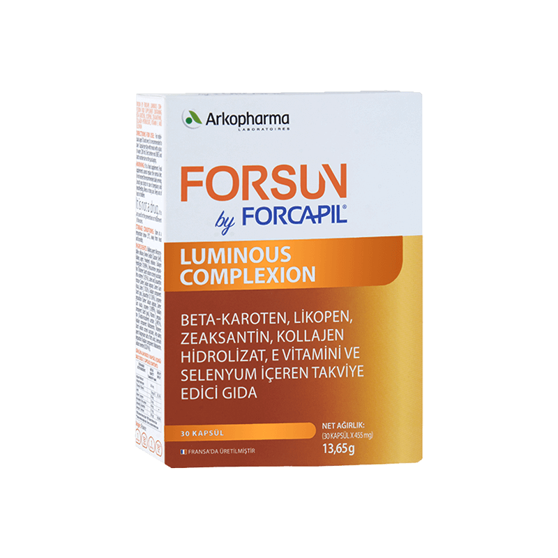 Arkopharma Forsun by Forcapil® Luminous Complexion 30 Kapsül