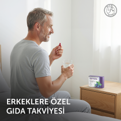 MFM Protamen Enotprost, Pygeum (Afrika Eriği), Cüce Palmiye, Aronya, Bal Kabağı Çekirdeği Ekstresi İçeren Takviye Edici Gıda - 30 Kapsül