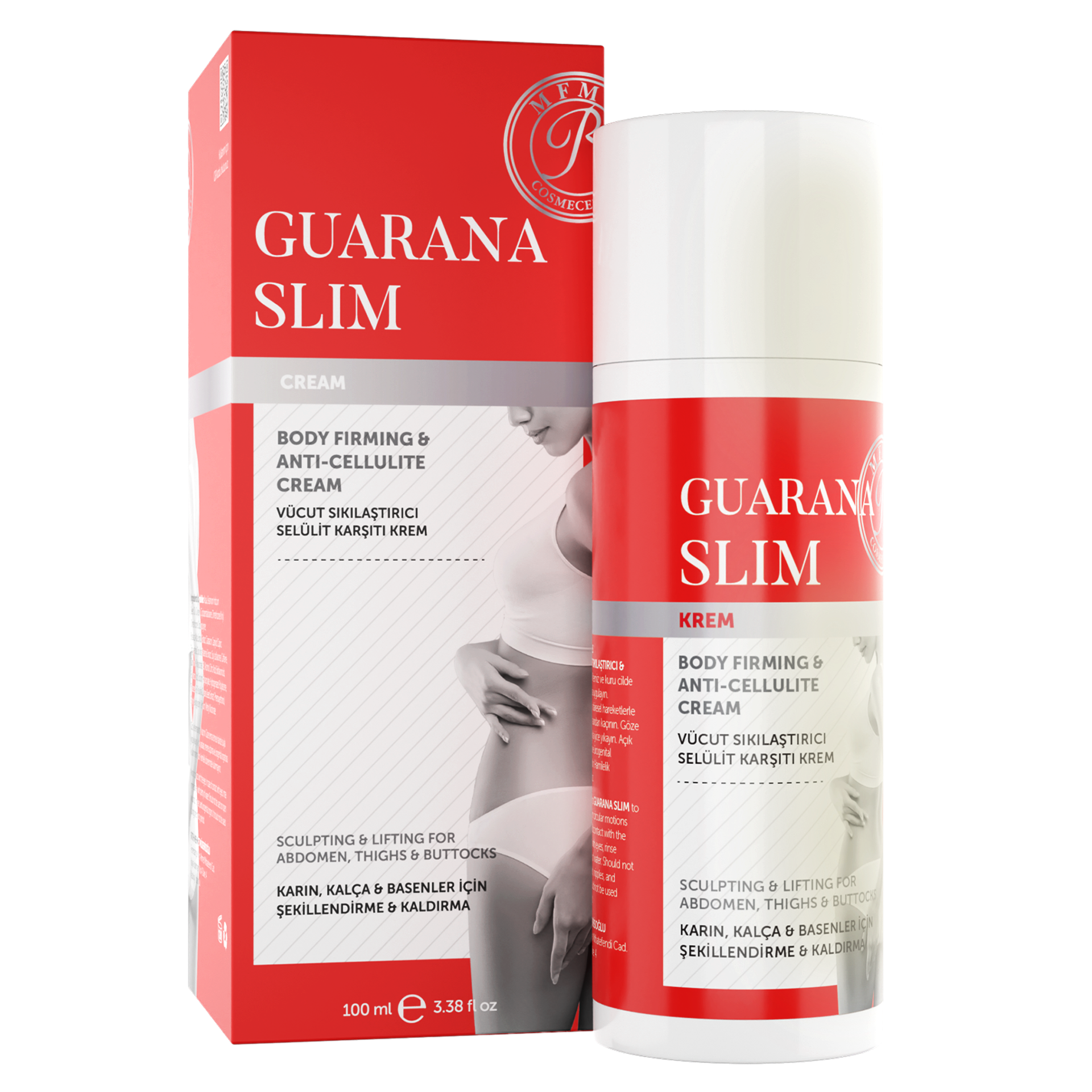 MFM Guarana Slim Cream (Vücut Sıkılaştırıcı Selülit Karşıtı Krem) - 100 ml