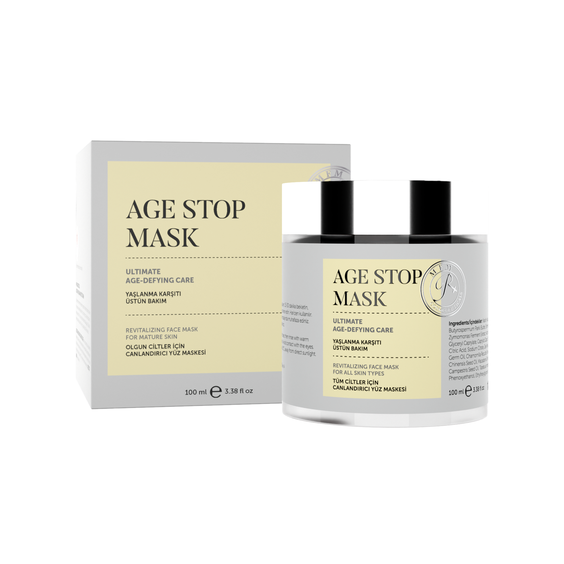MFM Age Stop Mask Yaşlanma Karşıtı Maske (Anti Aging) - 100 ml