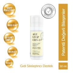 MFM Age Stop Chin-Up Krem (Çene Hattı, Boyun Sıkılaştırıcı Formül) - 50 ml
