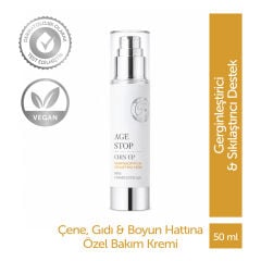 MFM Age Stop Chin-Up Krem (Çene Hattı, Boyun Sıkılaştırıcı Formül) - 50 ml