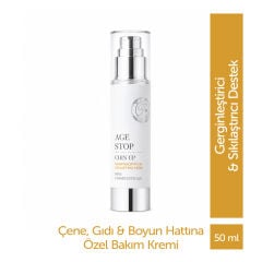 MFM Age Stop Chin-Up Krem (Çene Hattı, Boyun Sıkılaştırıcı Formül) - 50 ml