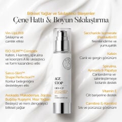 MFM Age Stop Chin-Up Krem (Çene Hattı, Boyun Sıkılaştırıcı Formül) - 50 ml