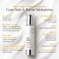 MFM Age Stop Chin Up Krem (Çene Hattı, Boyun Sıkılaştırıcı Formül) - 50 ml
