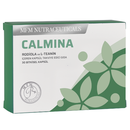MFM Calmina Rodiola ve L-Teanin İçeren 30 Bitkisel Kapsül