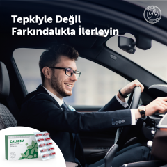 MFM Calmina Rodiola ve L-Teanin İçeren Takviye Edici Gıda (Vitamin B1, B6, B12) - 30 Kapsül