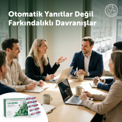 MFM Calmina Rodiola ve L-Teanin İçeren Takviye Edici Gıda (Vitamin B1, B6, B12) - 30 Kapsül