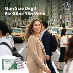 MFM Calmina Rodiola ve L-Teanin İçeren Takviye Edici Gıda (Vitamin B1, B6, B12) - 30 Kapsül