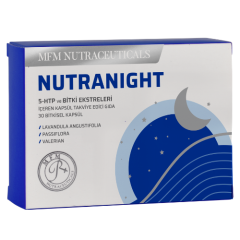 MFM Nutranight 5-HTP ve Bitki Ekstreleri İçeren 30 Bitkisel Kapsül