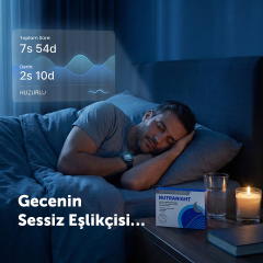 MFM Nutranight 5-HTP ve Bitki Ekstreleri İçeren Kapsül Takviye Edici Gıda (5-HTP, Passiflora, Valerian, Lavanta Ektresi) - 30 Kapsül