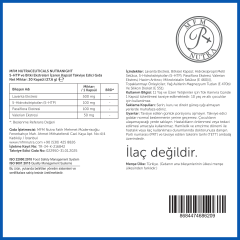 MFM Nutranight 5-HTP ve Bitki Ekstreleri İçeren Kapsül Takviye Edici Gıda (5-HTP, Passiflora, Valerian, Lavanta Ektresi) - 30 Kapsül