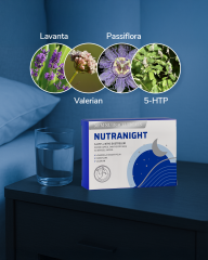MFM Nutranight 5-HTP ve Bitki Ekstreleri İçeren 30 Bitkisel Kapsül