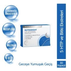 MFM Nutranight 5-HTP ve Bitki Ekstreleri İçeren 30 Bitkisel Kapsül