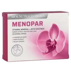 MFM Menopar Vitamin, Mineral ve Bitki Ekstresi İçeren 30 Bitkisel Kapsül