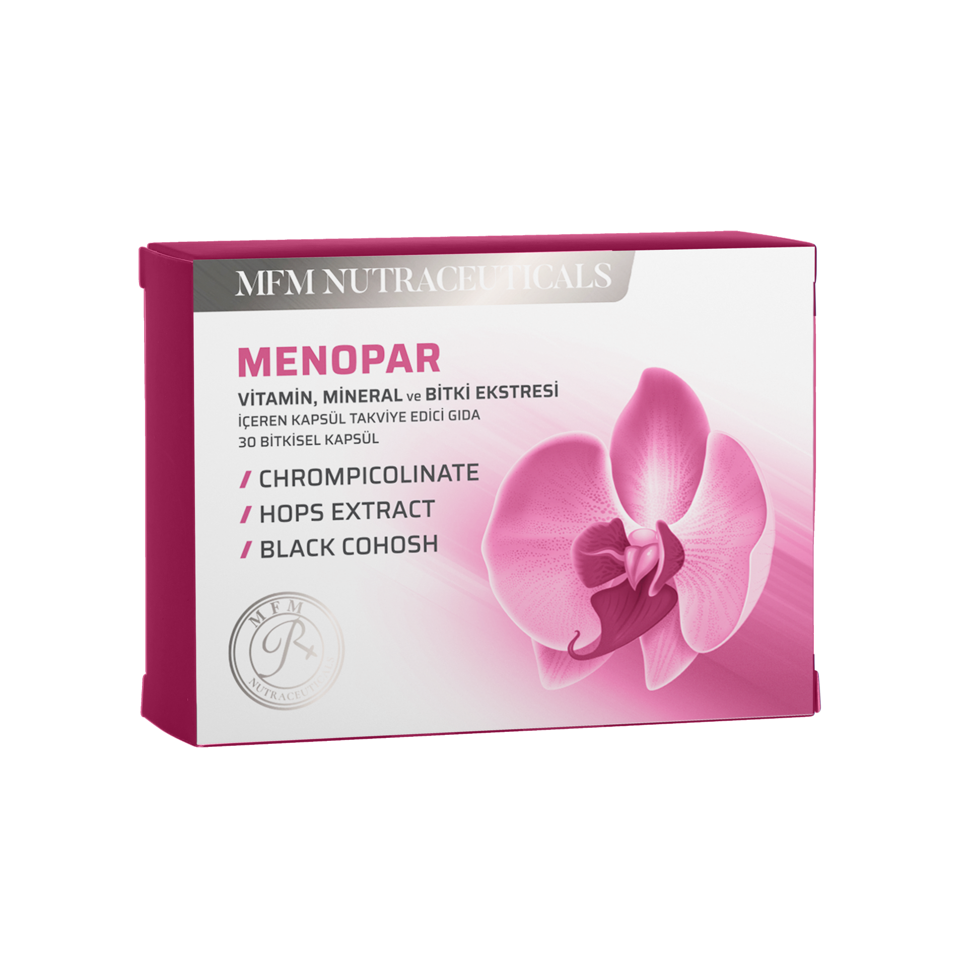 MFM Menopar Vitamin, Mineral ve Bitki Ekstresi İçeren Bitkisel