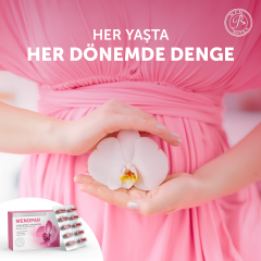 MFM Menopar Kohoş, Şerbetçiotu Ekstresi ve Kalsiyum İçeren Takviye Edici Gıda (Folik Asit, Biotin, Krom)