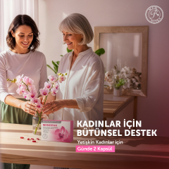 MFM Menopar Kohoş, Şerbetçiotu Ekstresi ve Kalsiyum İçeren Takviye Edici Gıda (Folik Asit, Biotin, Krom) 60 Kapsül