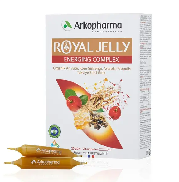 Arkopharma Royal Jelly Energing Complex 20 Ampül
