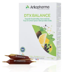 Arkopharma DTX Balance (Karahindiba, Kara mürver, Turo ve Limon içeren Takviye)