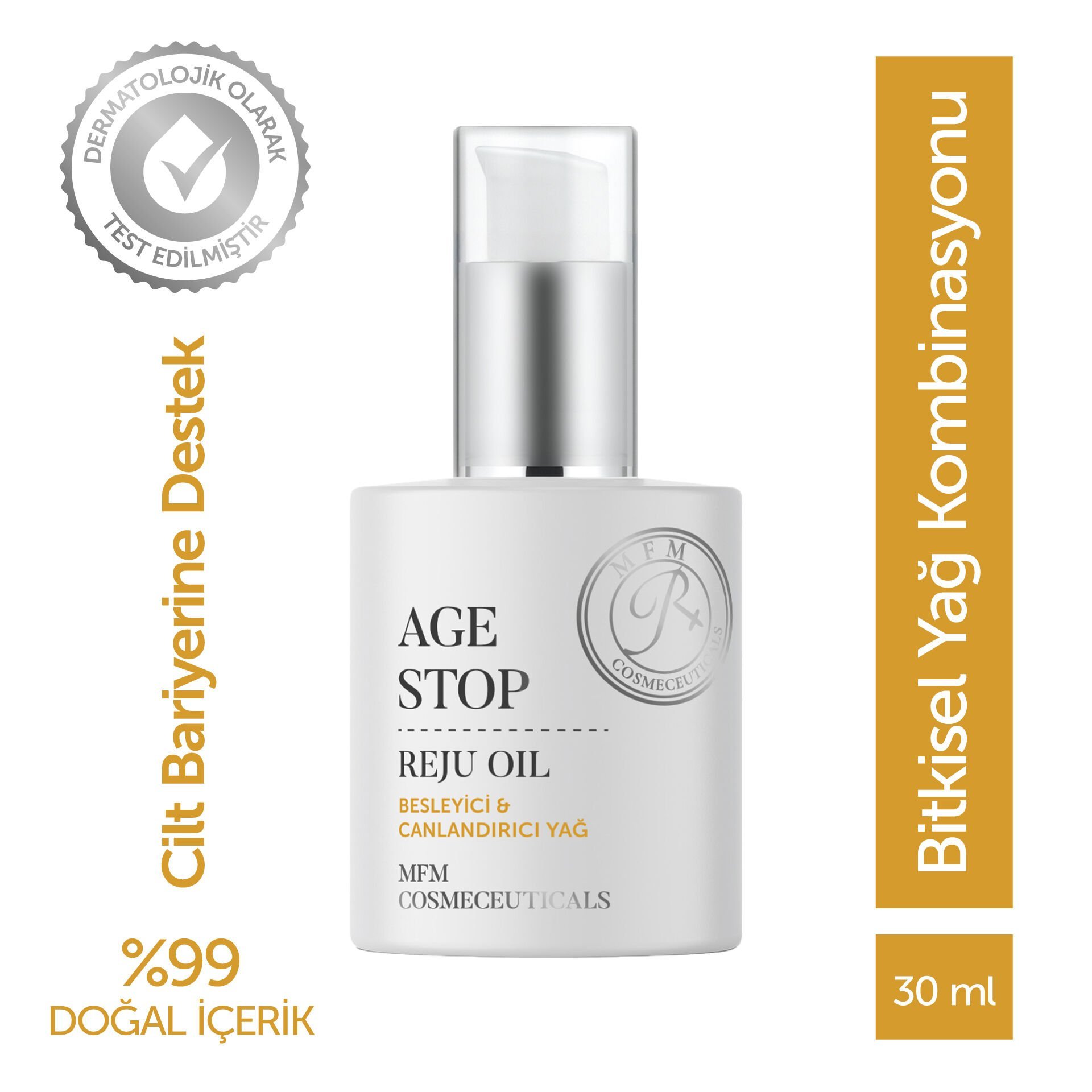 MFM Age Stop Reju Oil (Besleyici & Canlandırıcı Yağ) – 30 ml