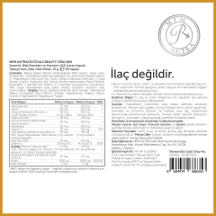 MFM Beauty Cera SNH Seramid, Bitki Ekstreleri ve Koenzim Q10 İçeren Takviye Edici Gıda (Resveratrol, NADH, Biotin, Lutein, Beta Karoten)  - 60 Kapsül