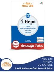 New Life 4 Hepa (90 Yumuşak Kapsül)