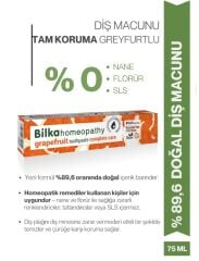 Bilka Homeopati Diş Macunu Complete Care Greyfurt