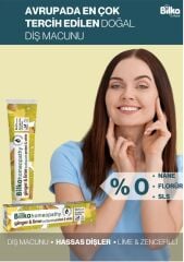 Bilka Homeopati Diş Macunu Complete Zencefil & Limonlu