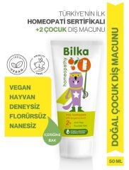 Bilka Homeopati Diş Macunu Çocuk Diş Macunu 2+ Mandalina