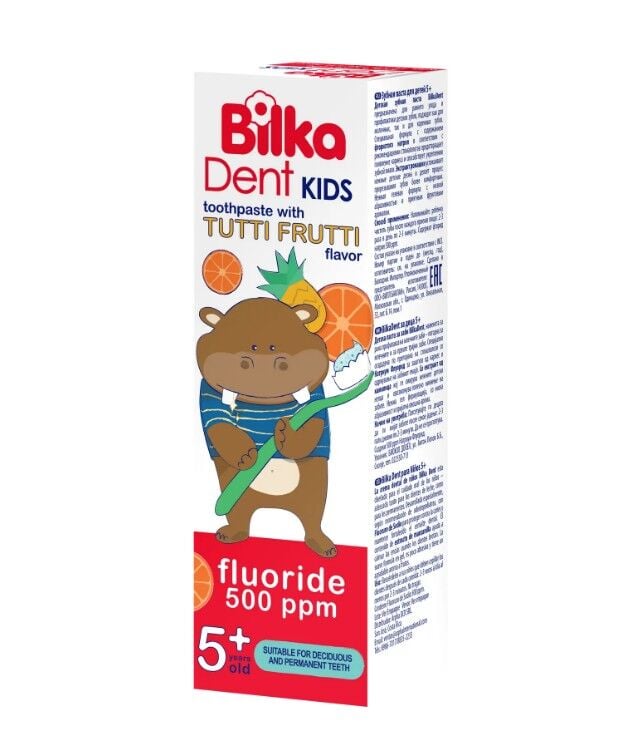 BilkaDent Çocuk Diş Macunu KIDS +5