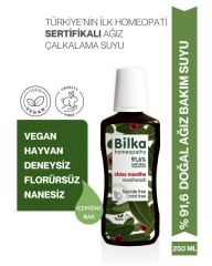 BilkaDent Homeopati Ağız Bakım Suyu - MASTİKA SAKIZLI