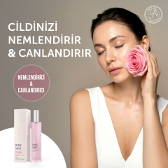 MFM Rose Mist Nemlendiricili Gül Suyu | Pentavitin® & D-Panthenol İçerikli, Gözenek Sıkılaştırıcı 100 ml Sprey
