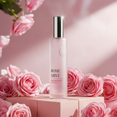 MFM Rose Mist Nemlendiricili Gül Suyu | Pentavitin® & D-Panthenol İçerikli, Gözenek Sıkılaştırıcı 100 ml Sprey