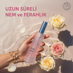 MFM Rose Mist Nemlendiricili Gül Suyu | Pentavitin® & D-Panthenol İçerikli, Gözenek Sıkılaştırıcı 100 ml Sprey