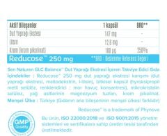 GLC BALANCe™ Reducose 250 mg (Dut Yaprağı Ekstresi)