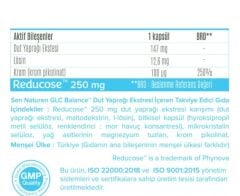 GLC BALANCe™ Reducose 250 mg (Dut Yaprağı Ekstresi)